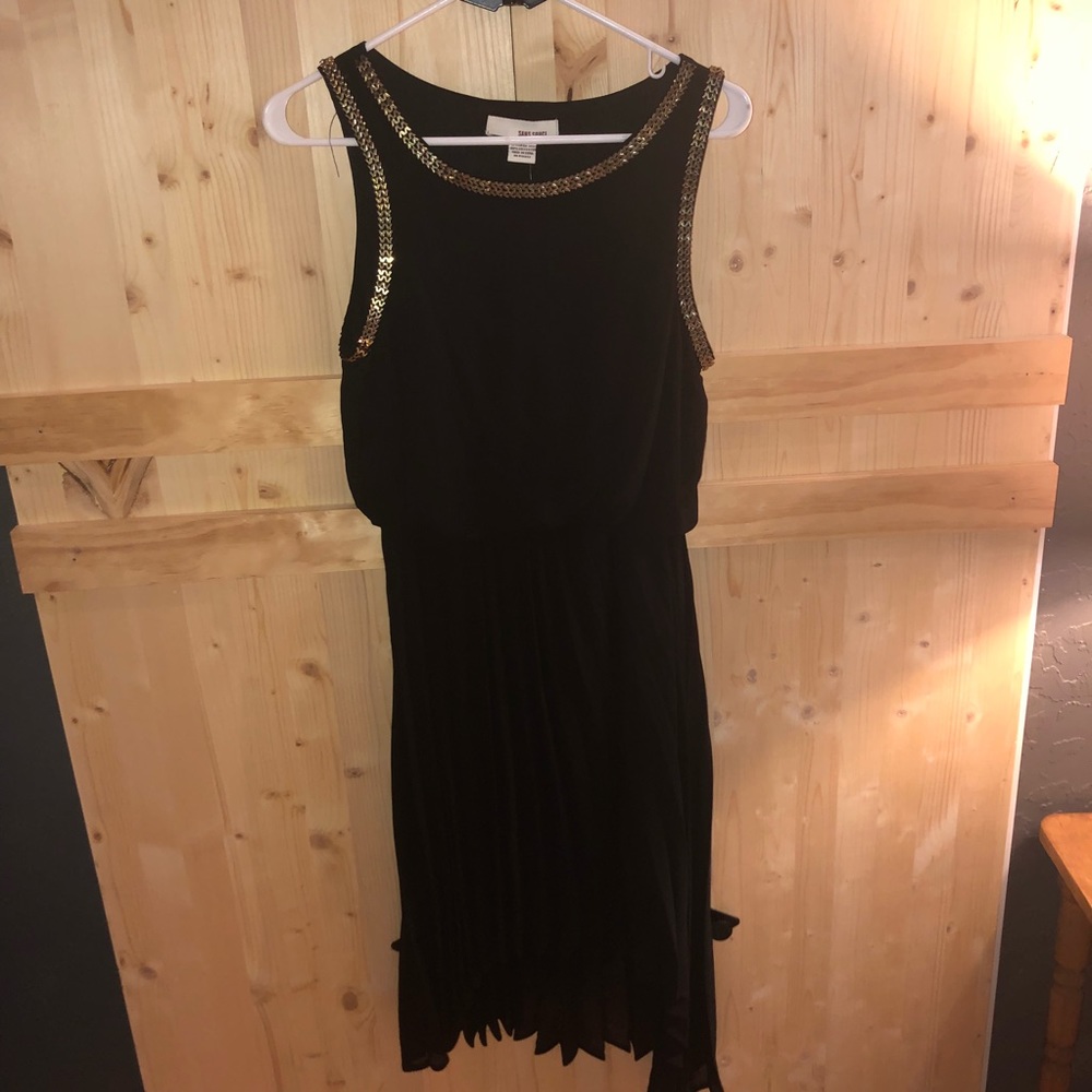 NWT Little Black Dress with Gold Detailing Small